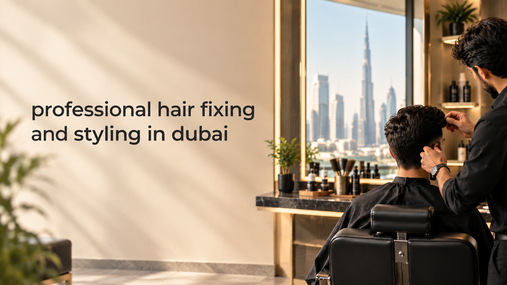 Professional Hair Fixing and Styling in Dubai: What to Expect Before You Book